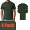 Gildan Unisex Ultra Cotton T-Shirt Craft Bundle, Forest Color Short Sleeve Blanks for DIY Printing